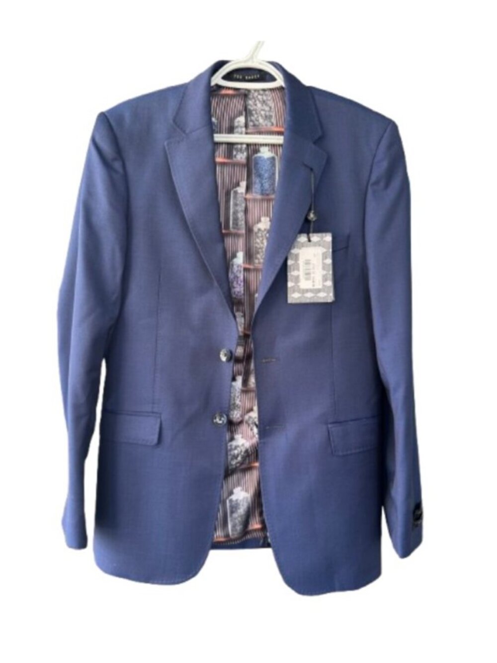 Ted Baker London blazer blue men's size 36R NWT